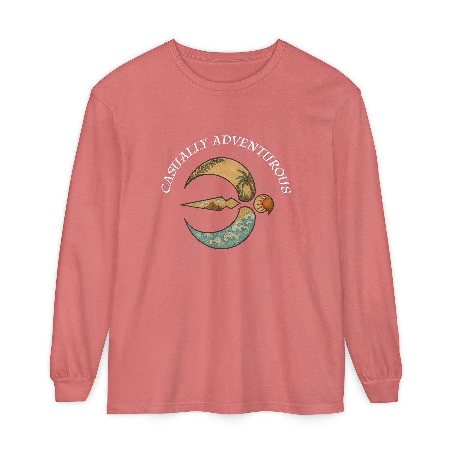 Soar Story Long Sleeve T-Shirt - Garment-Dyed Adventure Tee