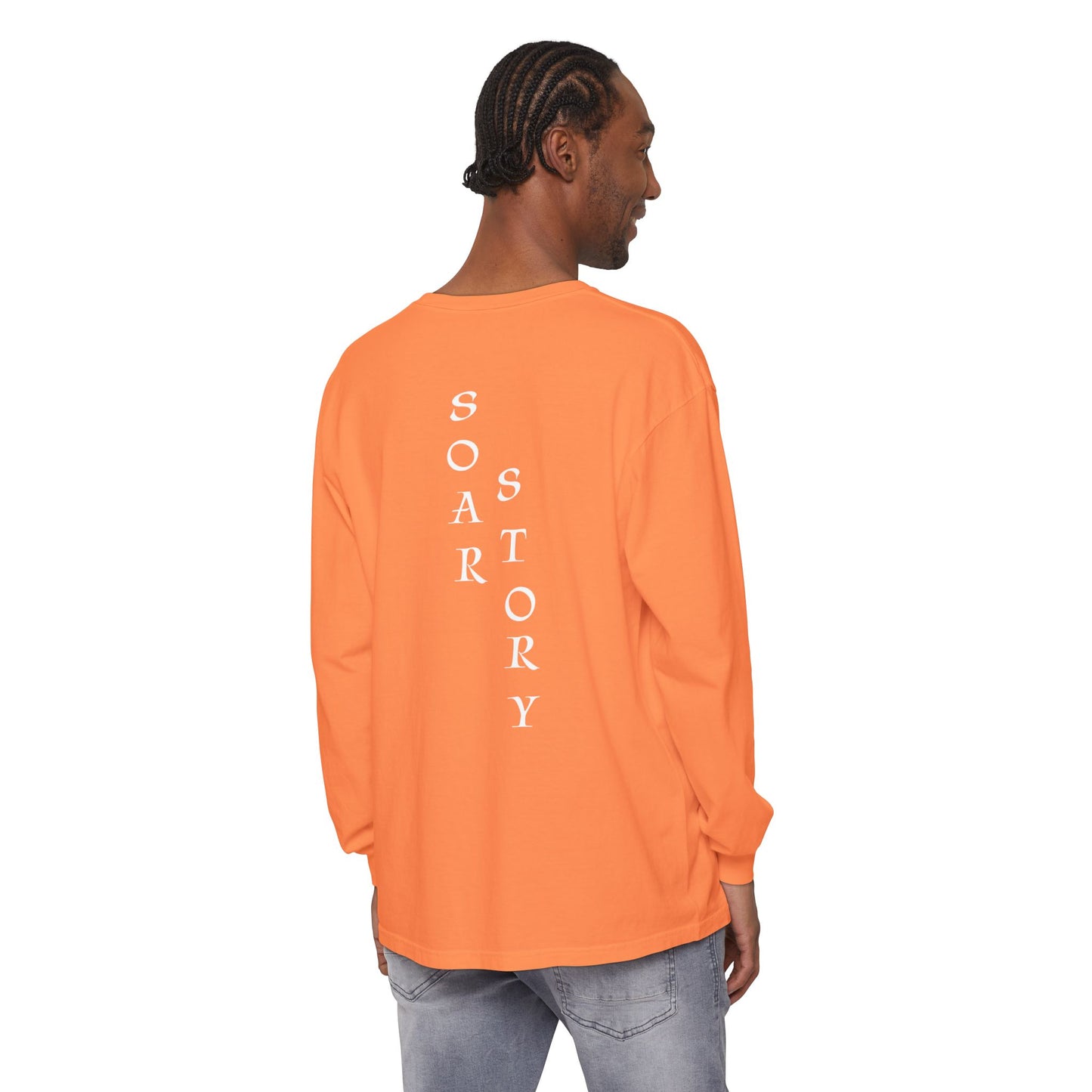 Soar Story Long Sleeve T-Shirt - Garment-Dyed Adventure Tee