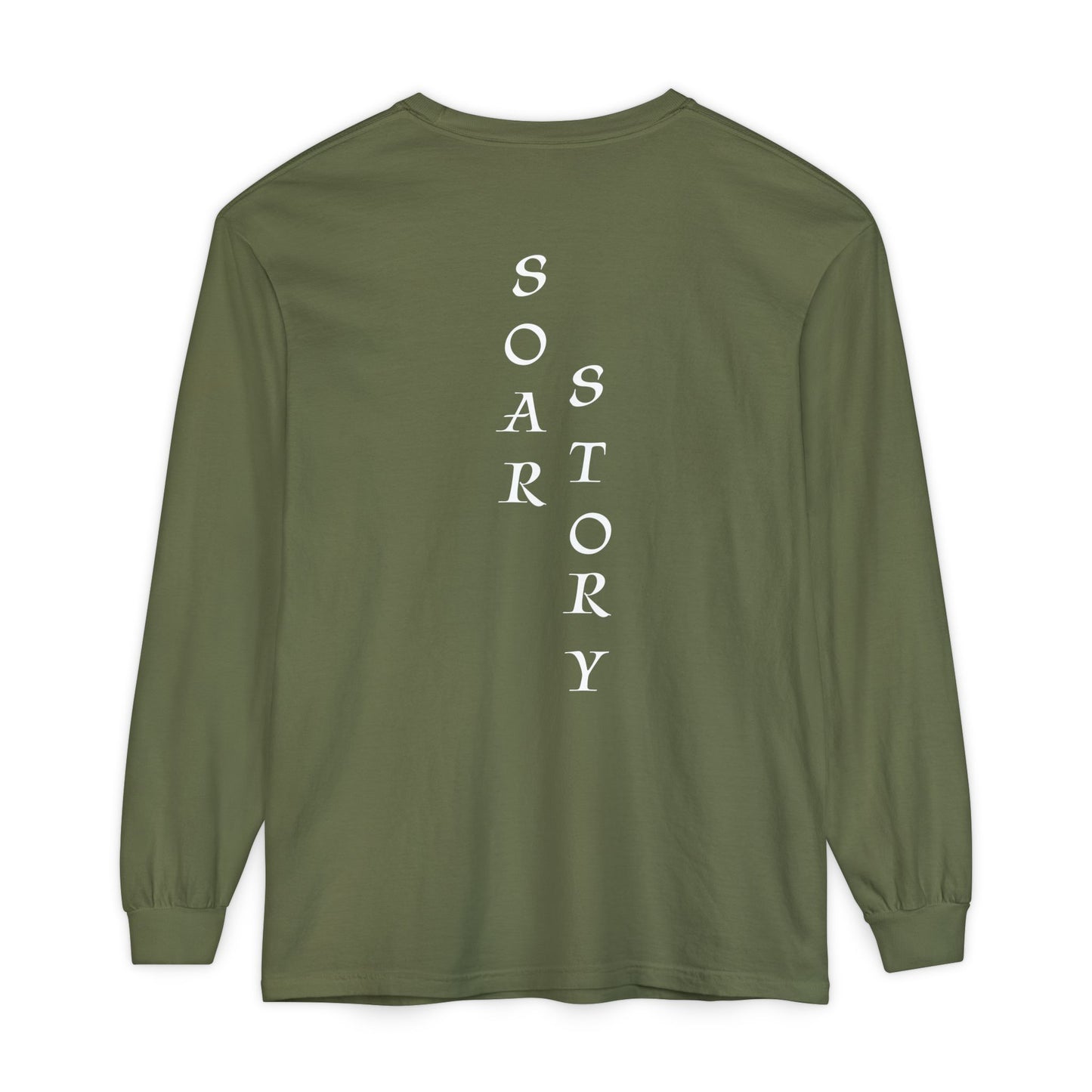 Soar Story Long Sleeve T-Shirt - Garment-Dyed Adventure Tee