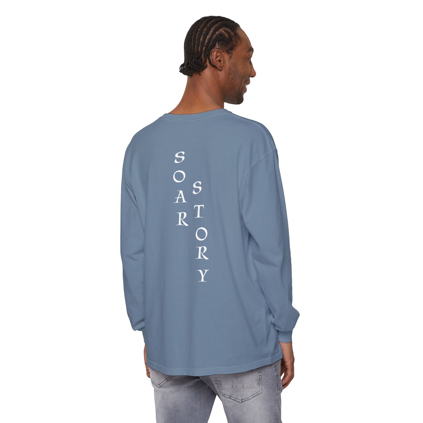 Soar Story Long Sleeve T-Shirt - Garment-Dyed Adventure Tee