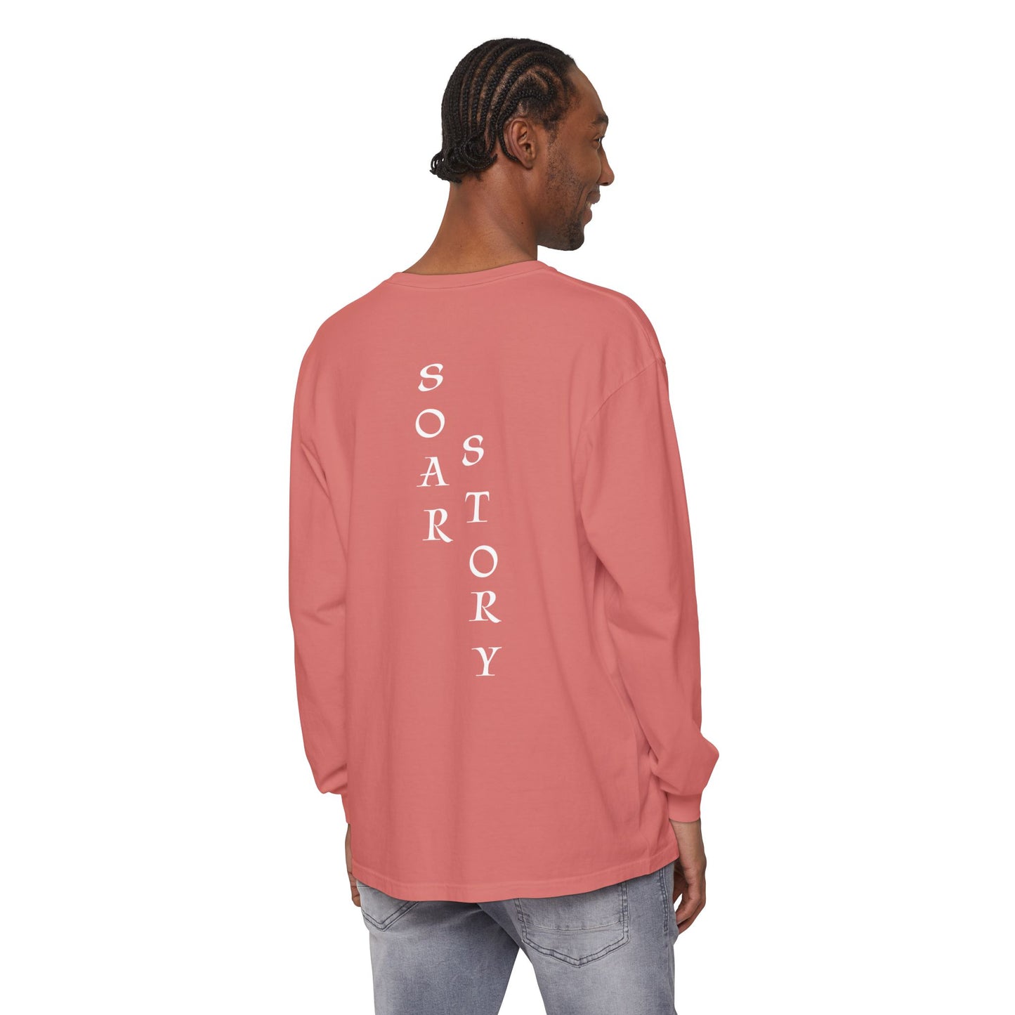 Soar Story Long Sleeve T-Shirt - Garment-Dyed Adventure Tee