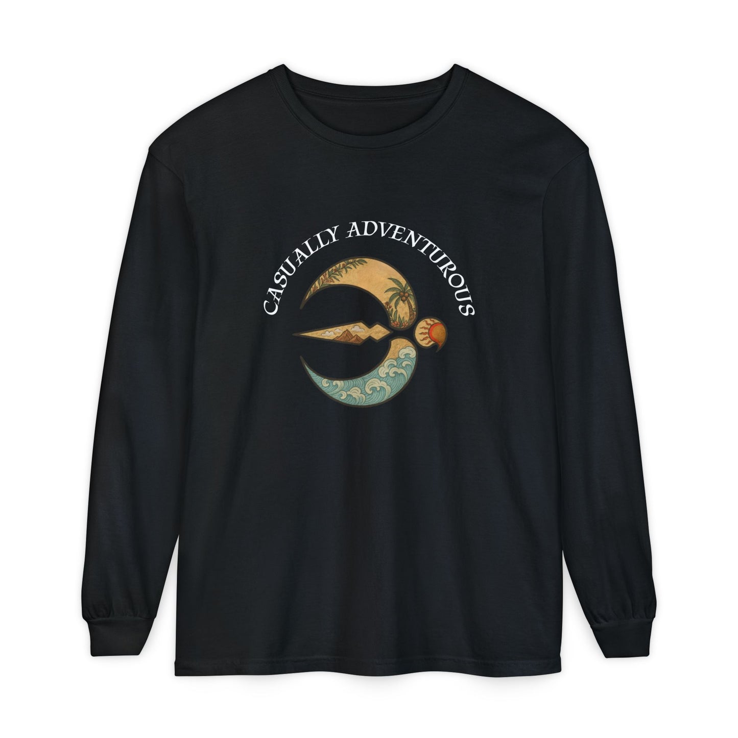 Soar Story Long Sleeve T-Shirt - Garment-Dyed Adventure Tee