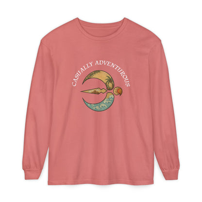 Soar Story Long Sleeve T-Shirt - Garment-Dyed Adventure Tee