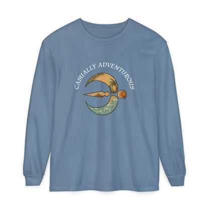 Soar Story Long Sleeve T-Shirt - Garment-Dyed Adventure Tee