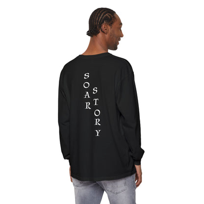 Soar Story Long Sleeve T-Shirt - Garment-Dyed Adventure Tee