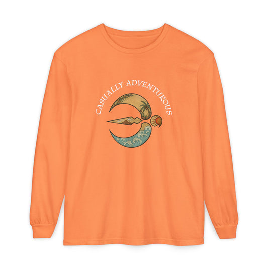 Soar Story Long Sleeve T-Shirt - Garment-Dyed Adventure Tee