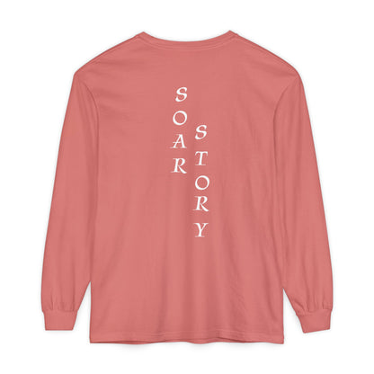 Soar Story Long Sleeve T-Shirt - Garment-Dyed Adventure Tee