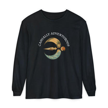 Soar Story Long Sleeve T-Shirt - Garment-Dyed Adventure Tee